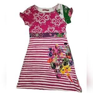 Designual La Vida Es Chula Patchwork Dress Size 13/14 Juniors‎